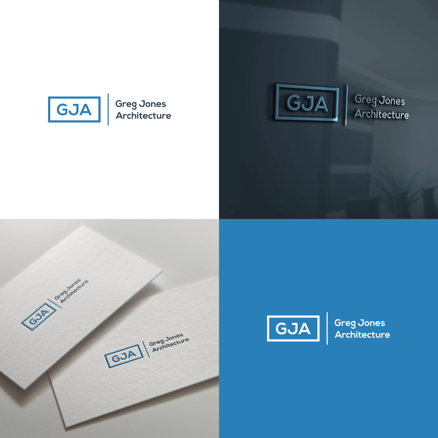 Logo Design by FireBlaster for Greg Jones Architecture | Design #16536135
