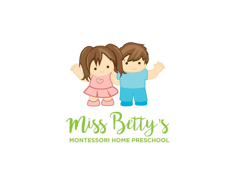 Logo-Design von bc21 für Miss Betty's Montessori Home Preschool | Design #16504053