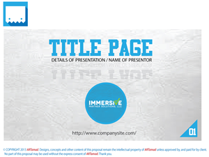 PowerPoint Design by ARTMD for this project | Design: #2665625