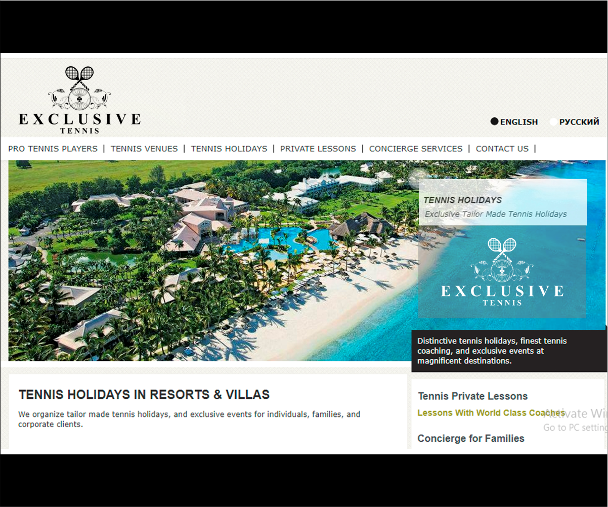 Logo Design by dianLN for Tennis Exclusive | Design #16677140