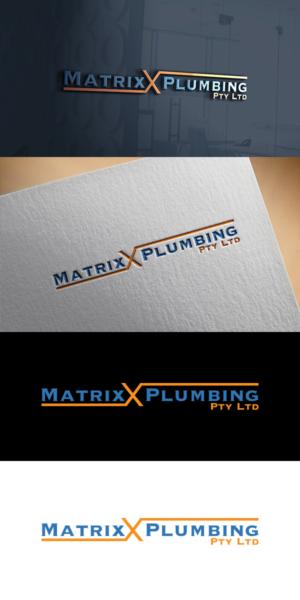 Logo Design by king solangi for Matrixx Plumbing  | Design: #16488397