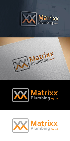 Logo Design by king solangi for Matrixx Plumbing  | Design: #16488399