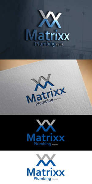 Logo Design by king solangi for Matrixx Plumbing  | Design: #16488400