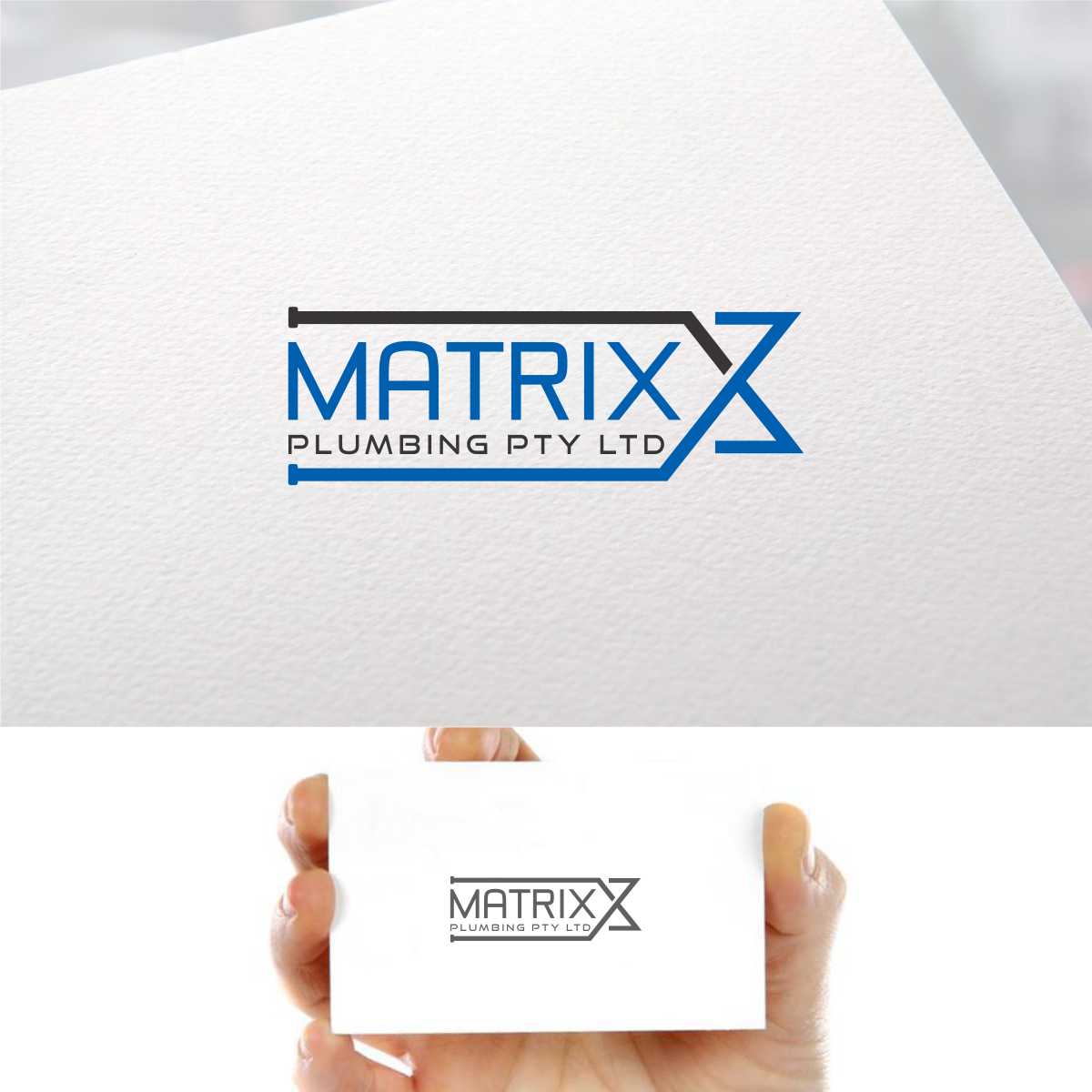 Logo Design by e-graphics for Matrixx Plumbing  | Design #16493216