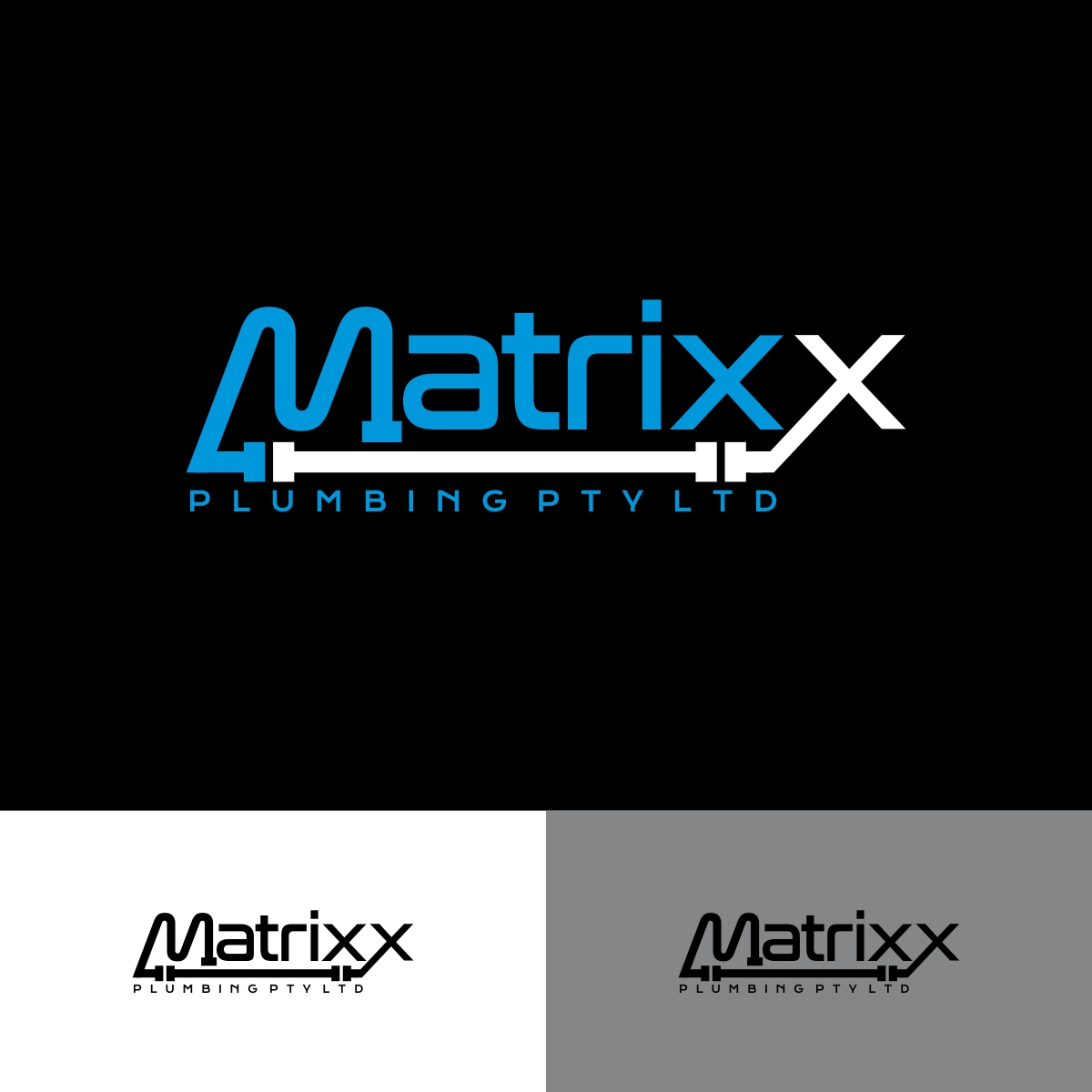 Logo Design by e-graphics for Matrixx Plumbing  | Design #16493218