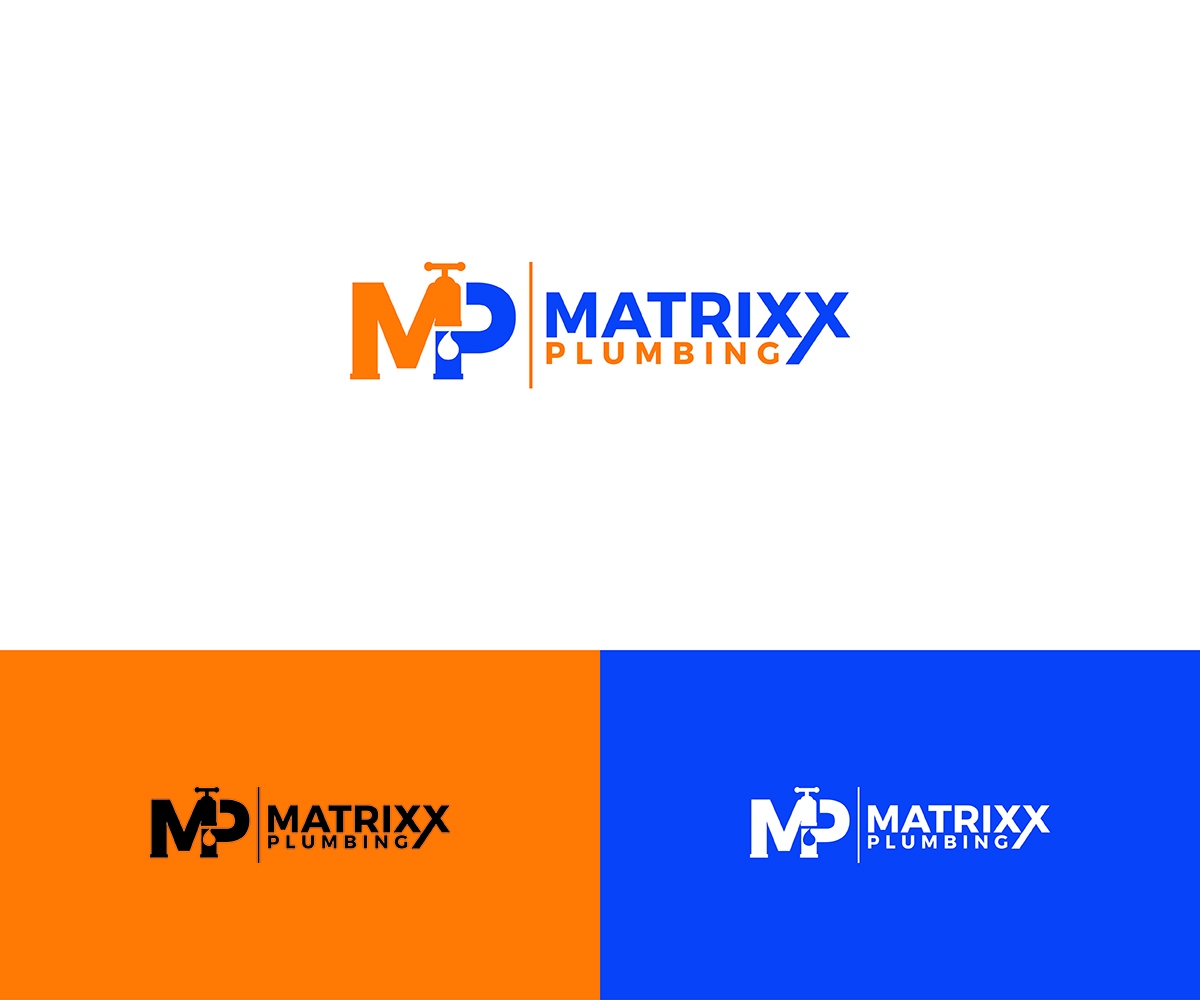 Logo Design by eMARK for Matrixx Plumbing  | Design #16490177