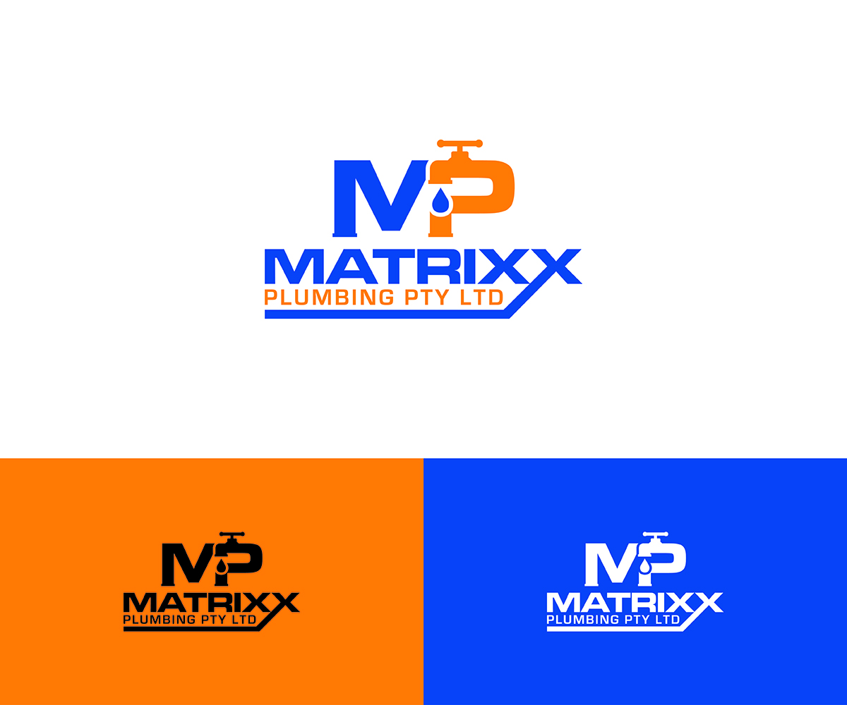 Logo Design by eMARK for Matrixx Plumbing  | Design #16490182