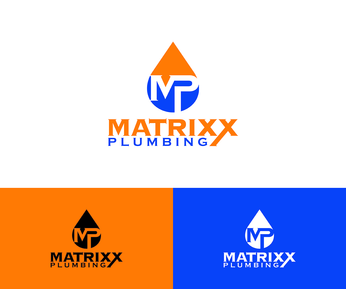 Logo Design by eMARK for Matrixx Plumbing  | Design #16490183