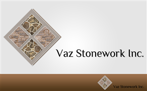 Design de Logo par JR designs pour Vaz Stonework Inc. | Design : #606638