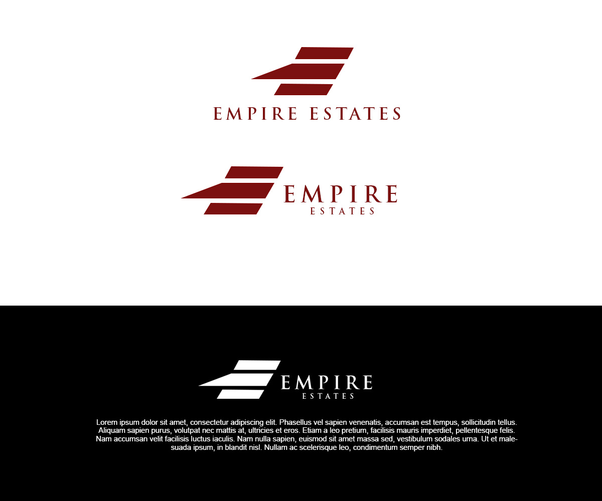 Logo Design by pixelgrapix for EMPIRE ESTATES | Design #16743327