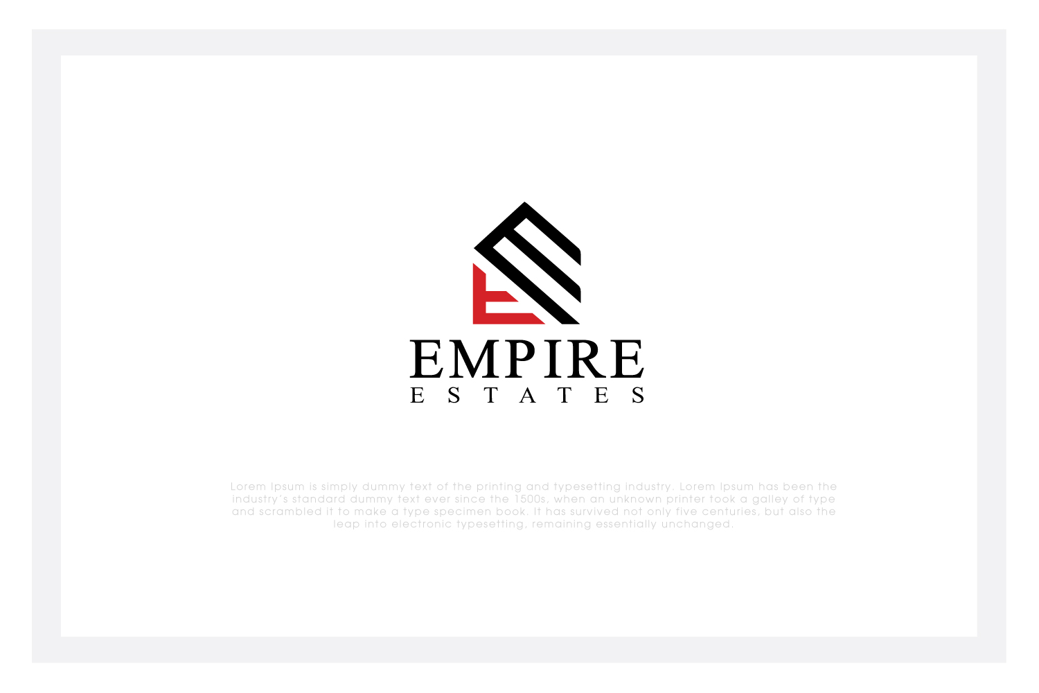 Logo Design by solidinto for EMPIRE ESTATES | Design #16644482