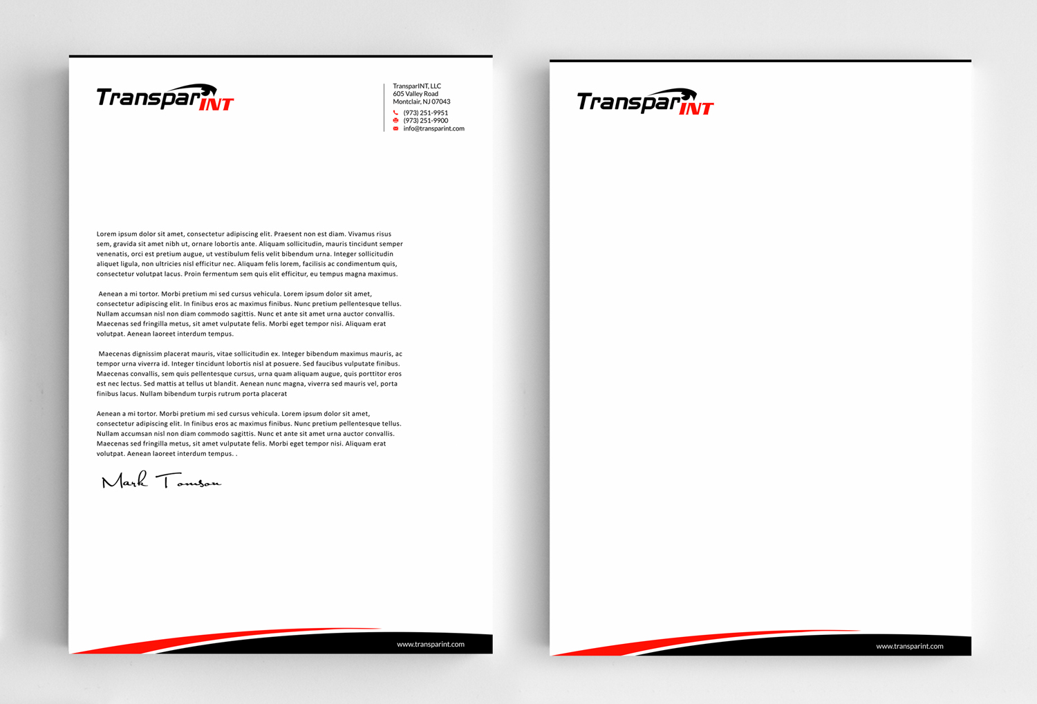 Stationery Design by SKYdesign for this project | Design #16511475