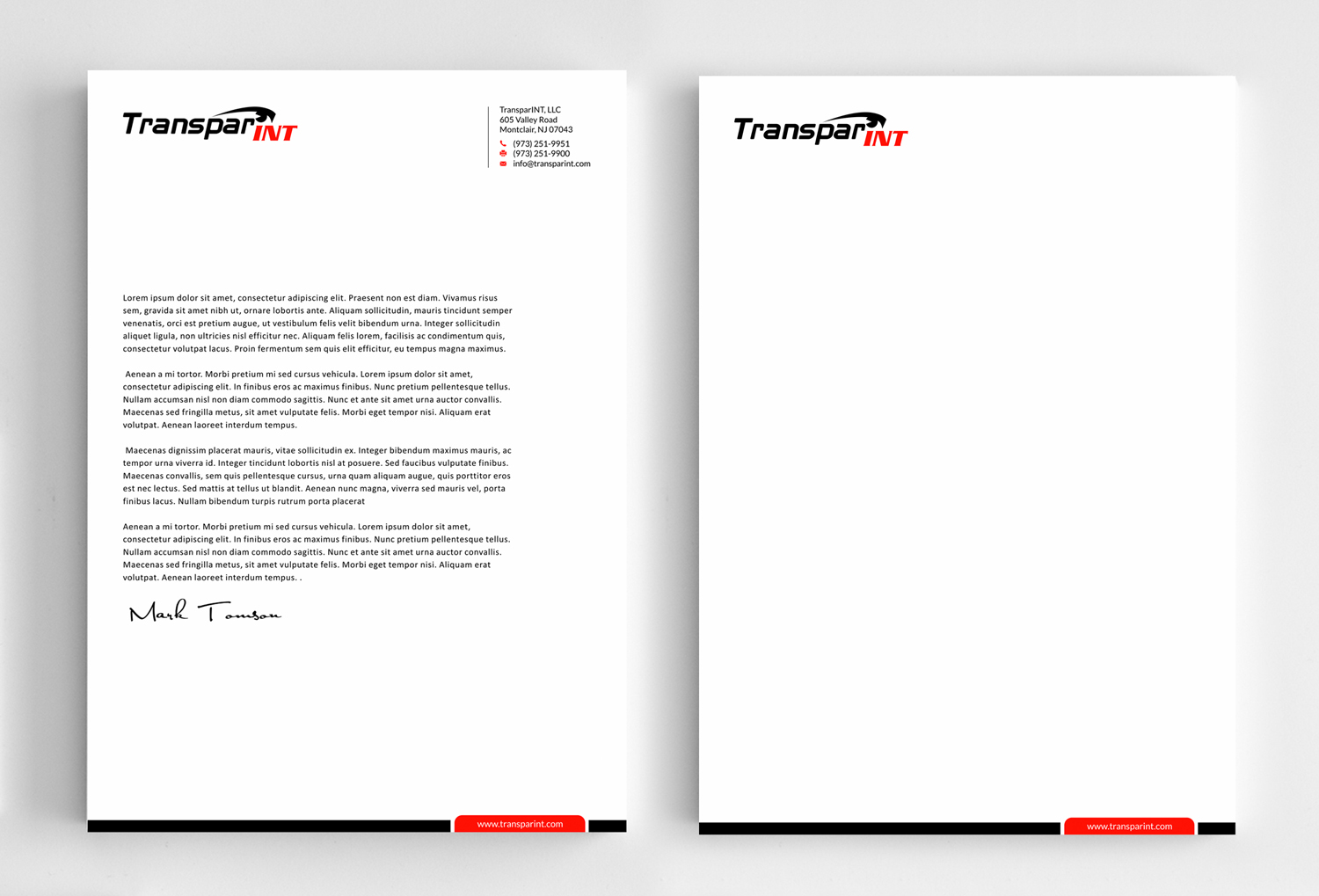 Stationery Design by SKYdesign for this project | Design #16511582
