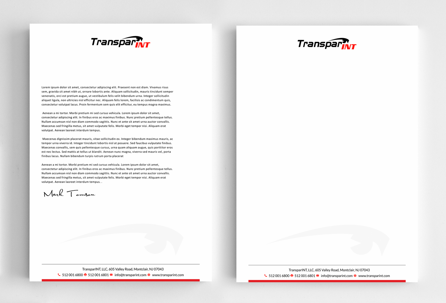 Stationery Design by SKYdesign for this project | Design #16511583