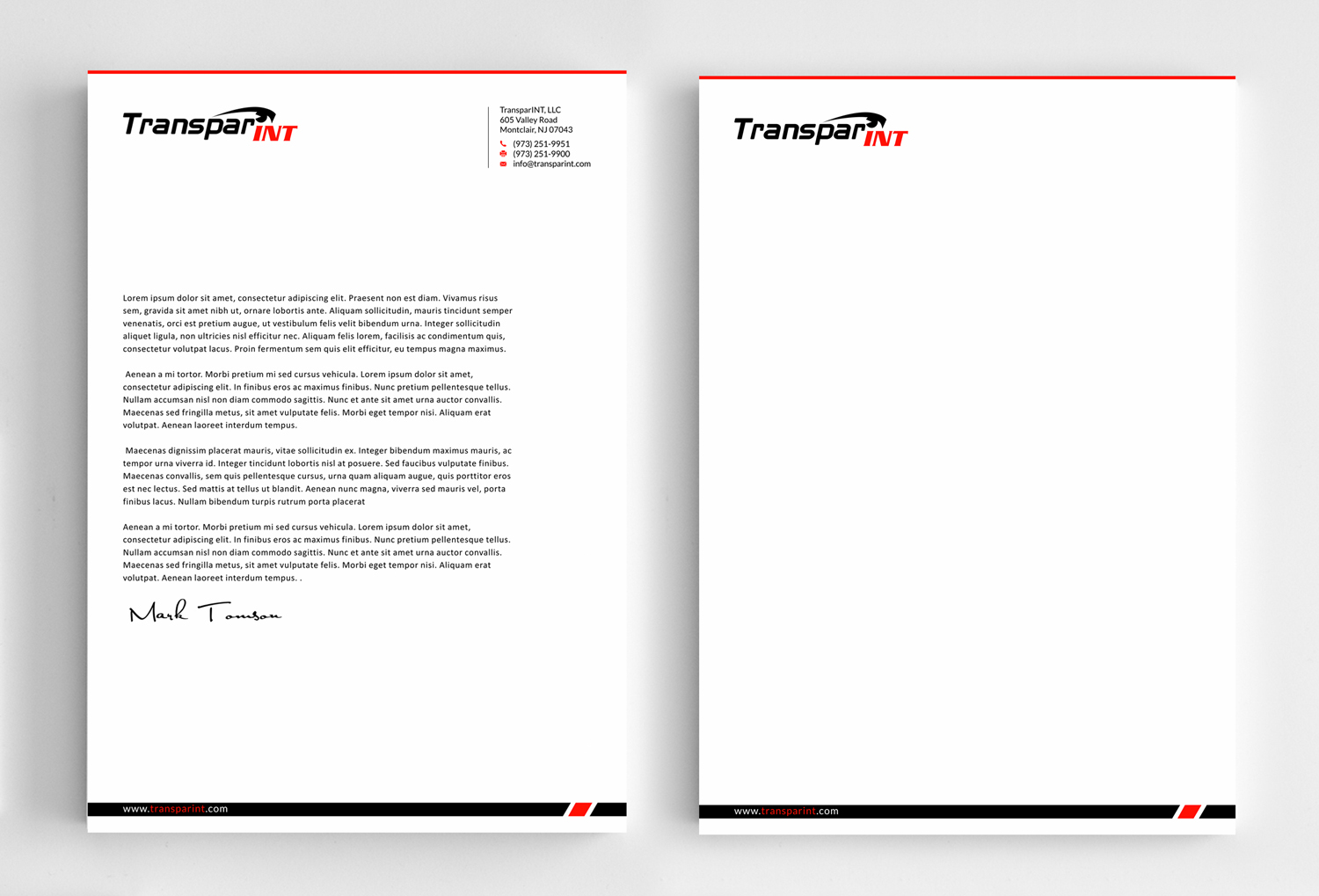 Stationery Design by SKYdesign for this project | Design #16511613