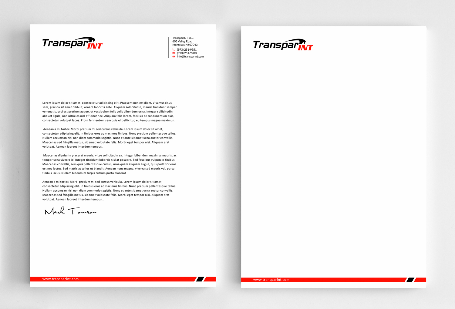 Stationery Design by SKYdesign for this project | Design #16511614