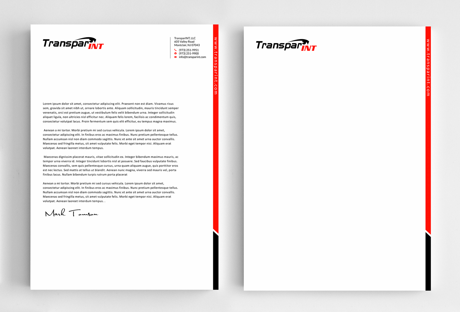 Stationery Design by SKYdesign for this project | Design #16511615