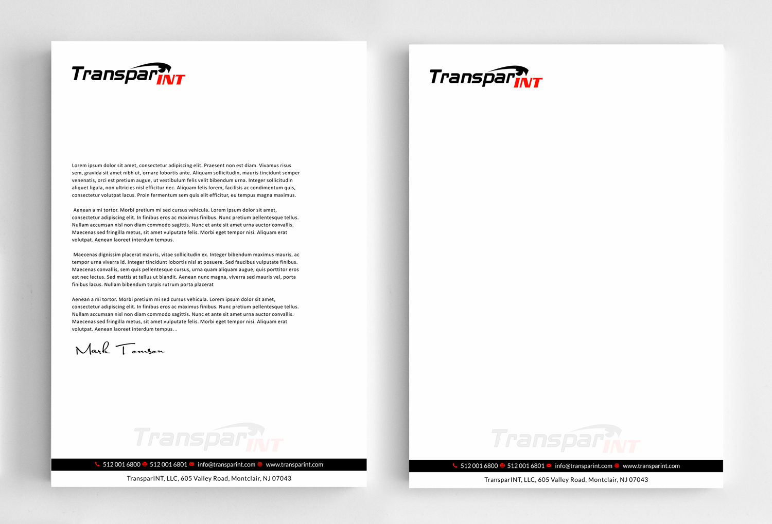 Stationery Design by SKYdesign for this project | Design #16511639