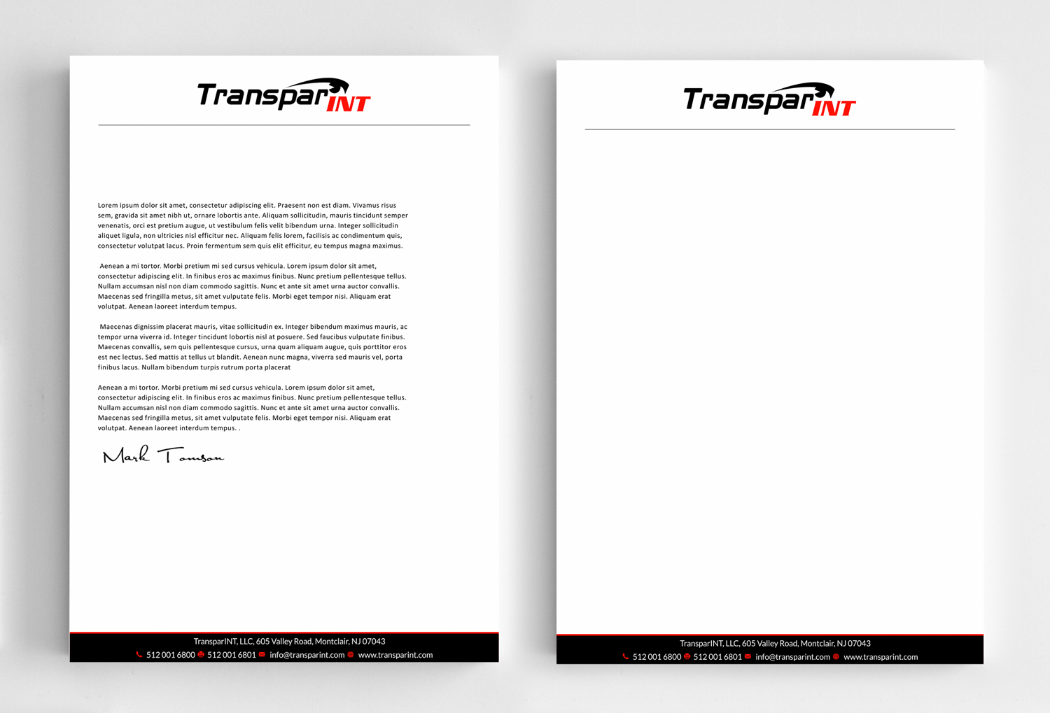 Stationery Design by SKYdesign for this project | Design #16511640