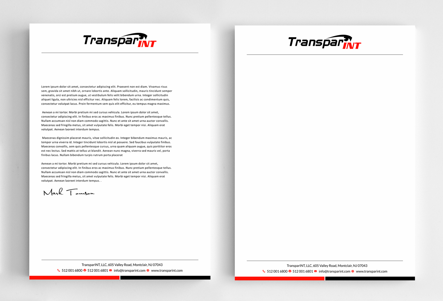 Stationery Design by SKYdesign for this project | Design #16511641