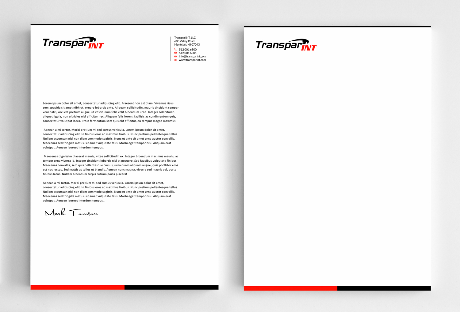 Stationery Design by SKYdesign for this project | Design #16520544