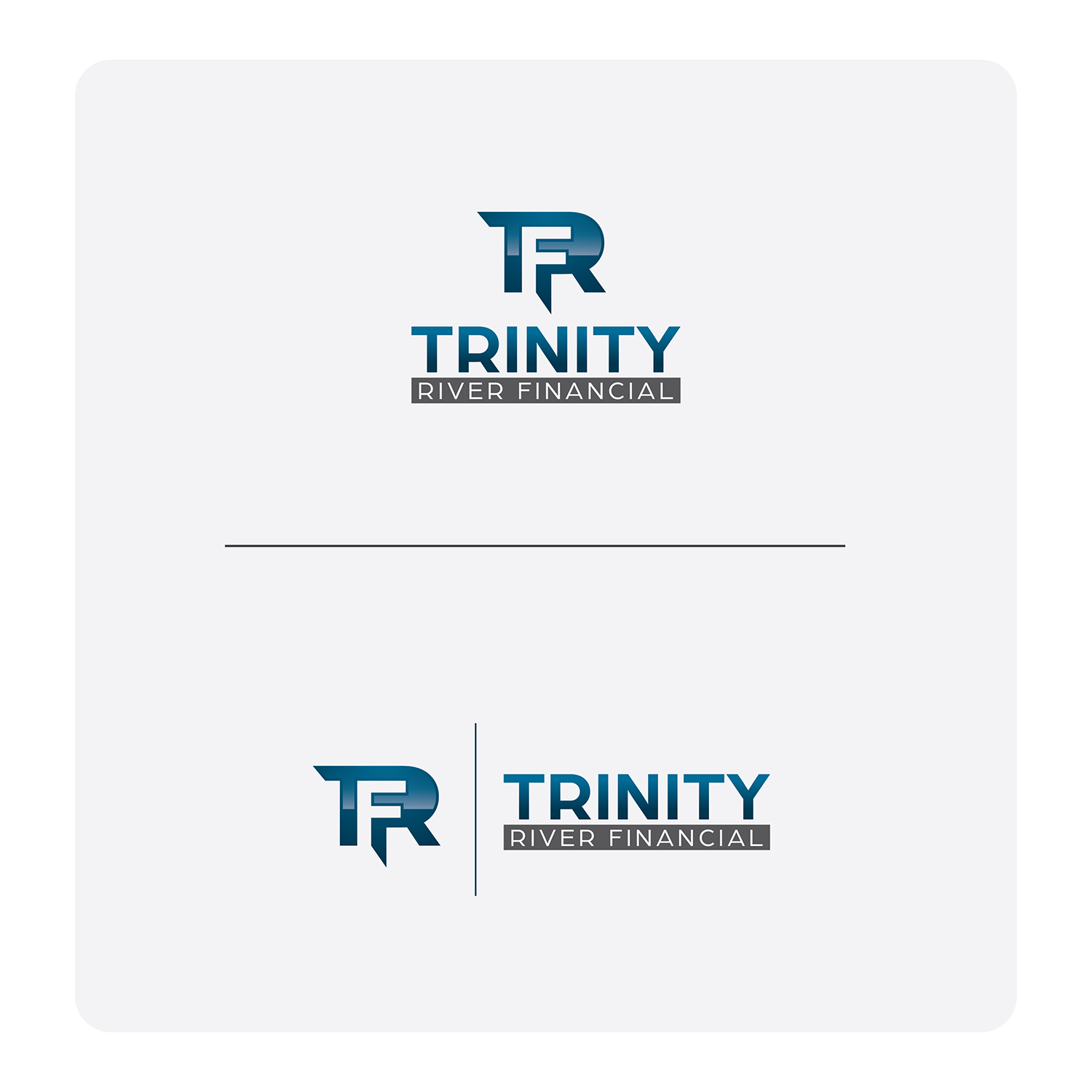 Logo Design by zdmedia for Trinity River Financial | Design #16488739