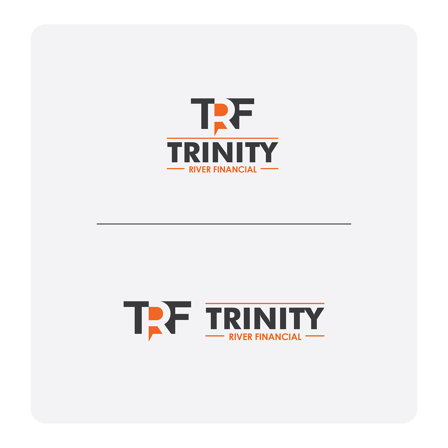 Logo Design by zdmedia for Trinity River Financial | Design #16488740