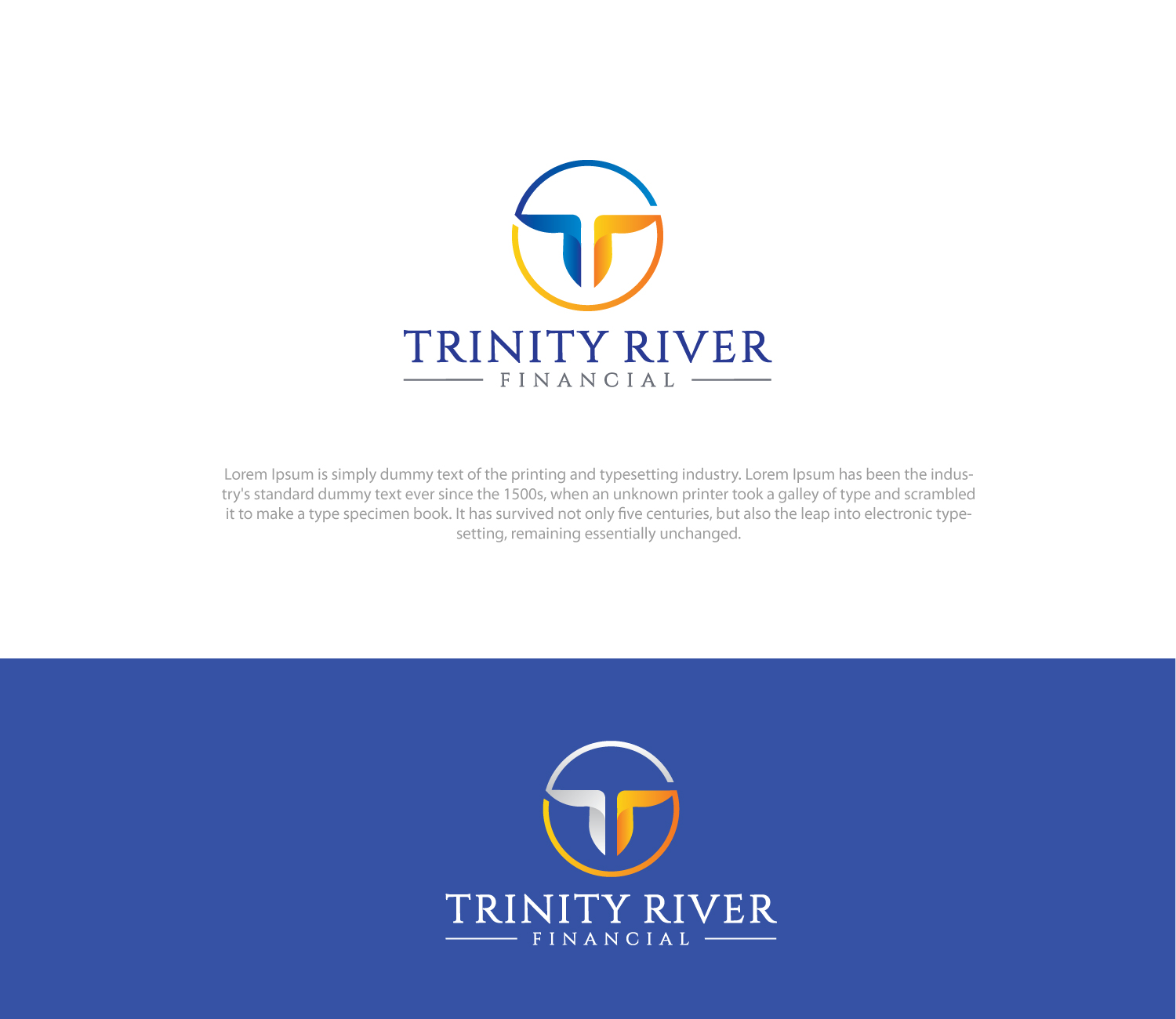Logo Design by solidinto for Trinity River Financial | Design #16501804