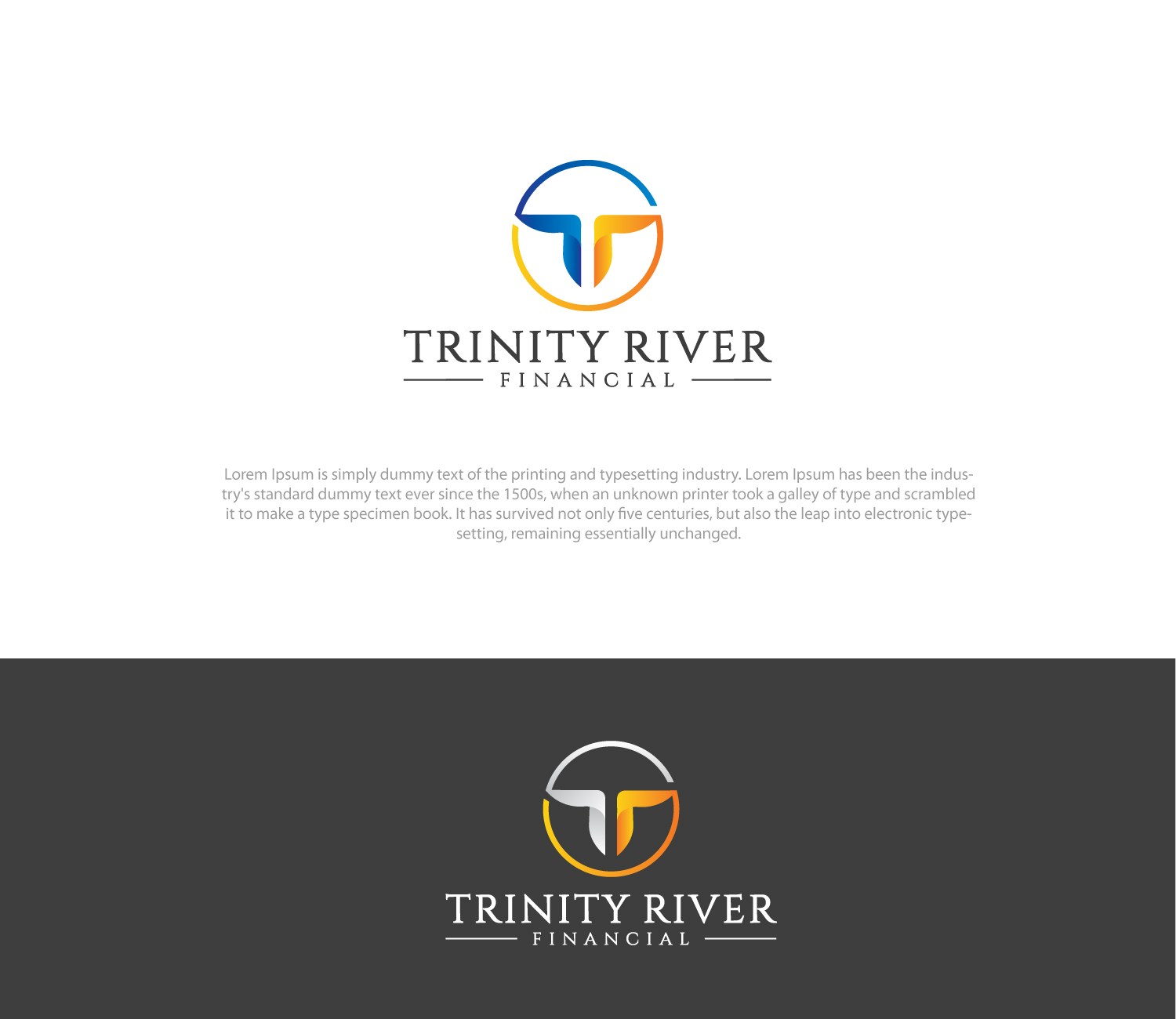 Logo Design by solidinto for Trinity River Financial | Design #16501805