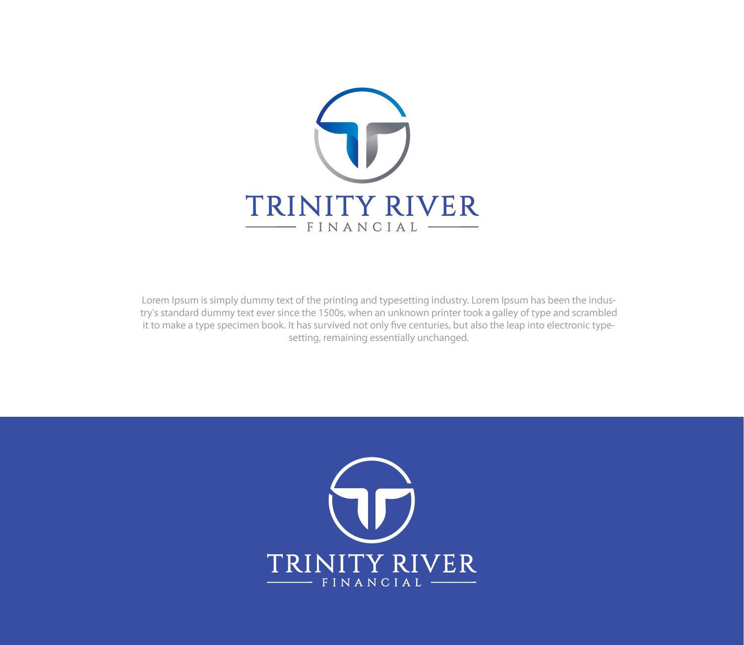 Logo Design by solidinto for Trinity River Financial | Design #16501806