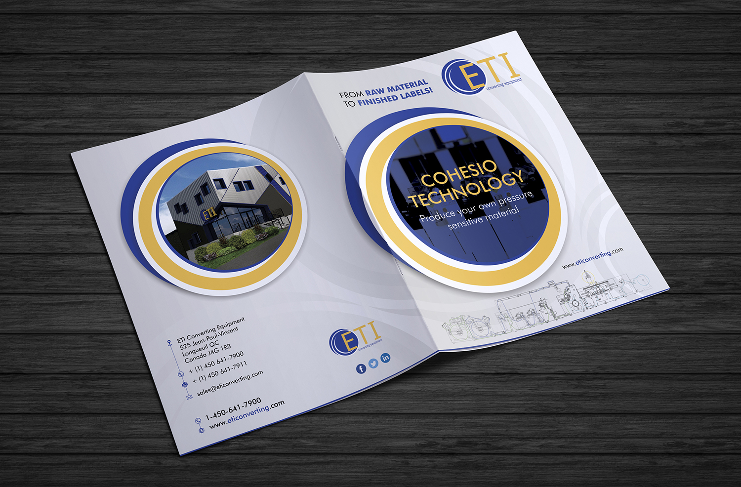Brochure Design by ecorokerz for ETI Converting | Design #16543105