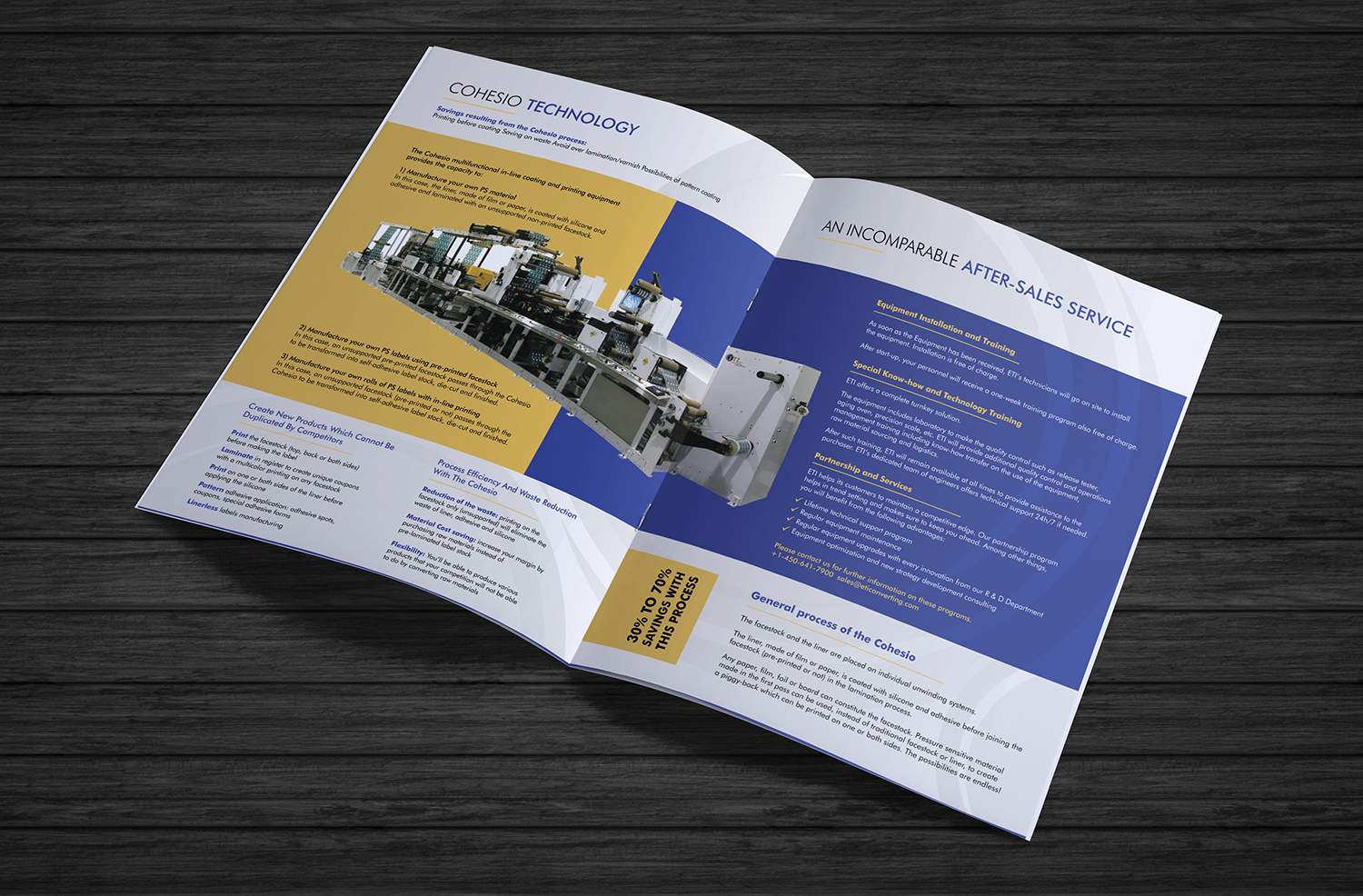 Brochure Design by ecorokerz for ETI Converting | Design #16543106