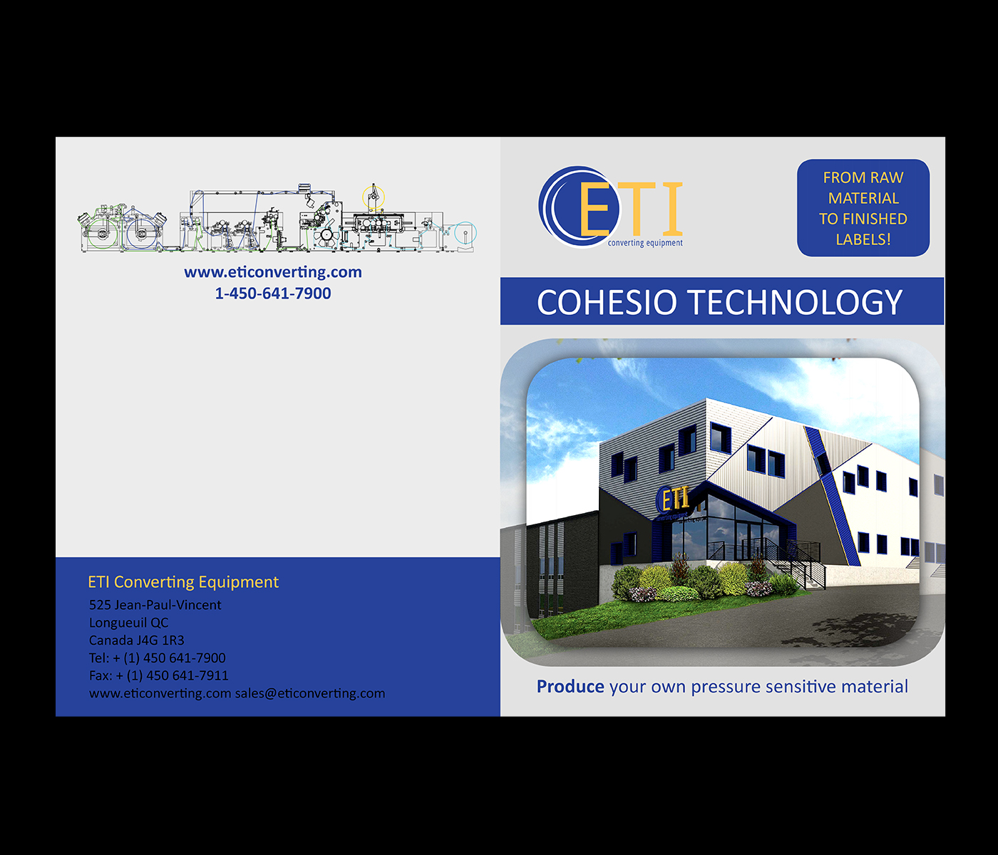 Brochure Design by ElenaHong for ETI Converting | Design #16535707