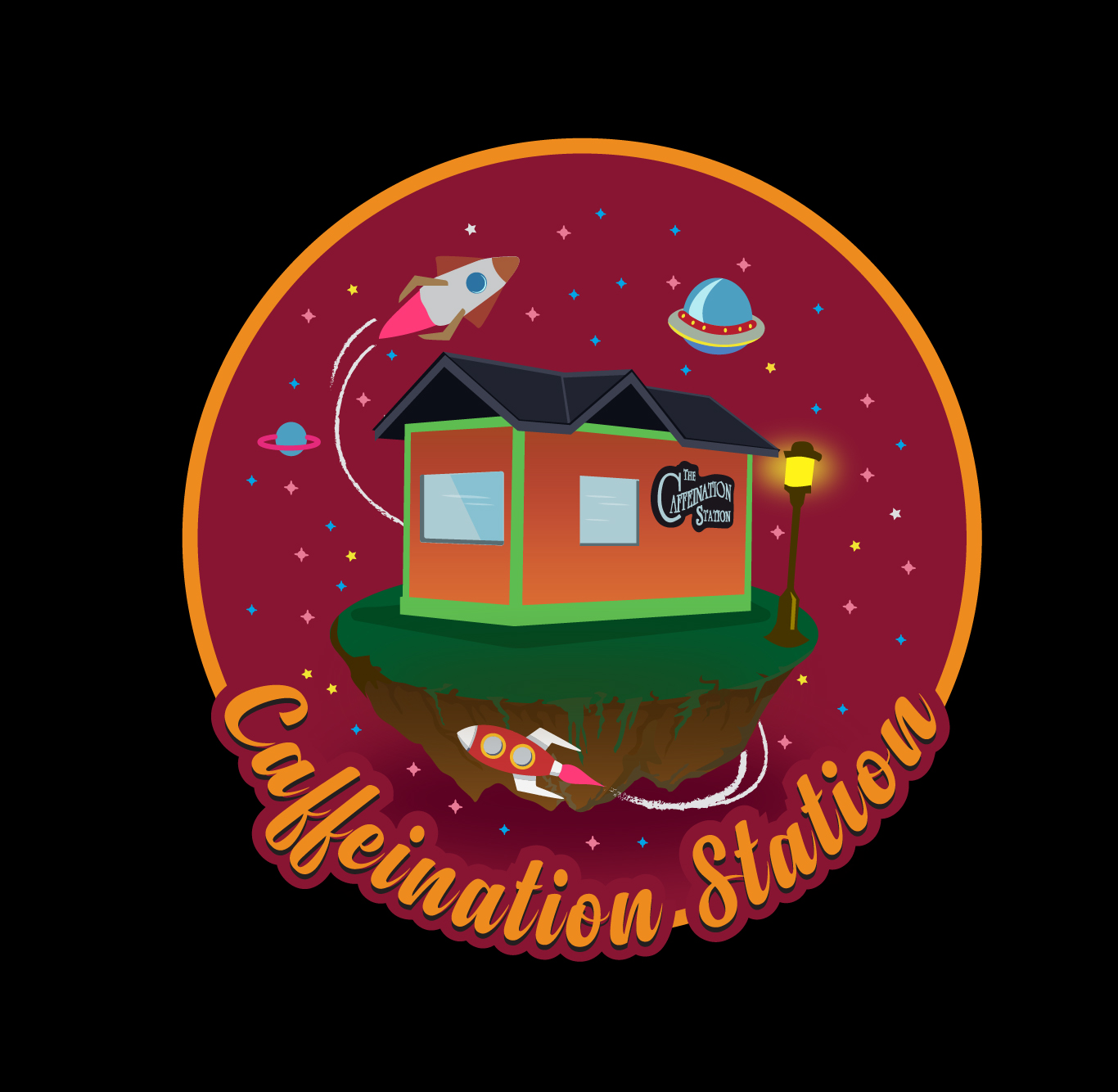 T-shirt Design by Detempo for The Caffeination Station | Design #16496012