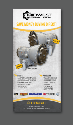 Flyer Design by alex989 for MIDWEST INDUSTRIAL SALES | Design: #16490758