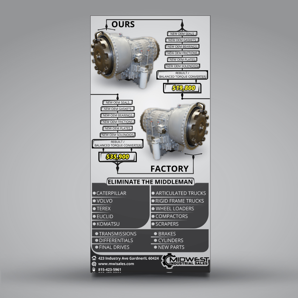 Flyer Design by Owleria for MIDWEST INDUSTRIAL SALES | Design #16493857