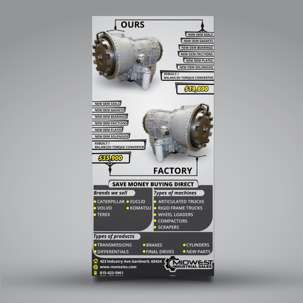 Flyer-Design von Owleria für MIDWEST INDUSTRIAL SALES | Design #16493858