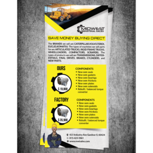 Flyer Design by Schöpfer for MIDWEST INDUSTRIAL SALES | Design: #16492272