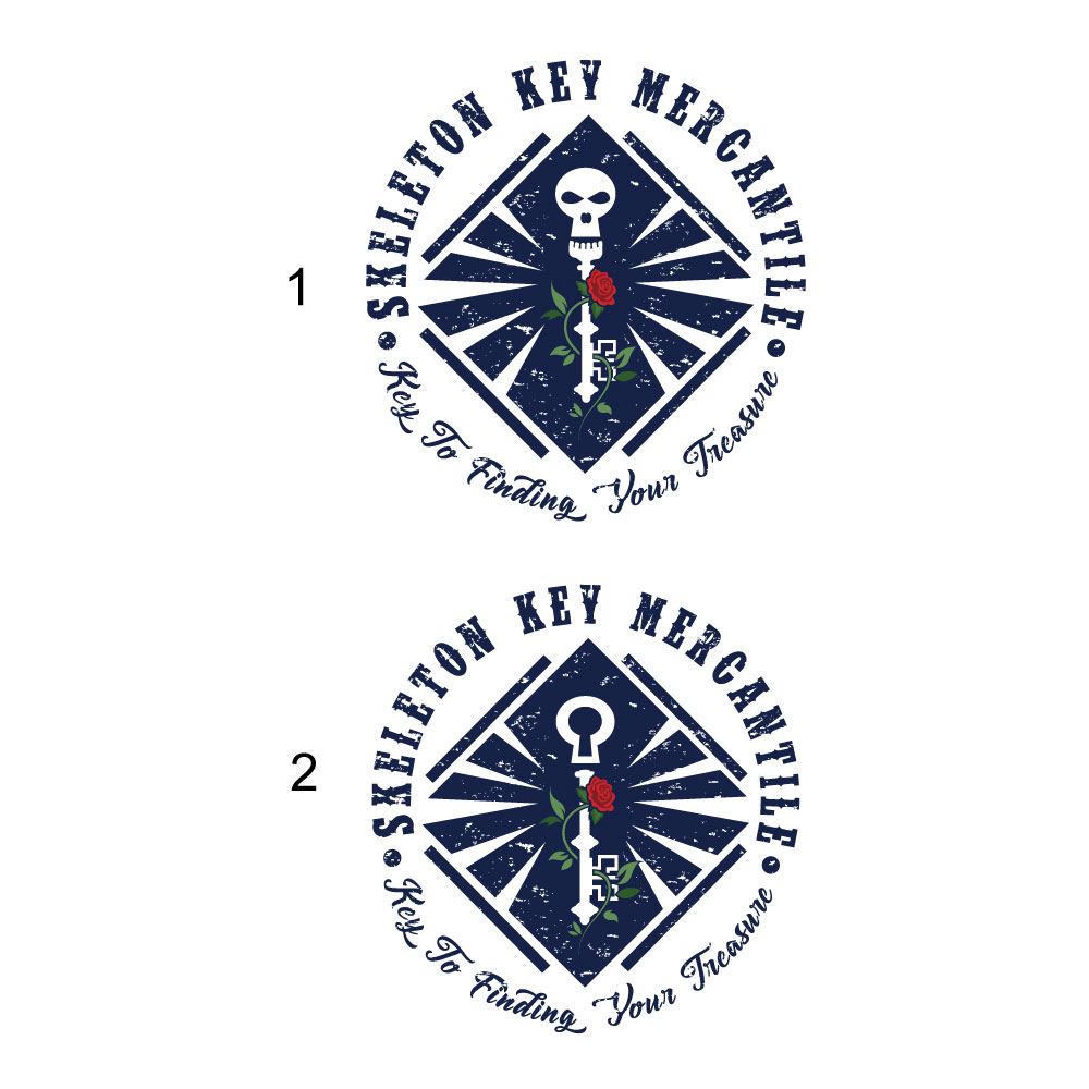 Logo Design by ecorokerz for Skeleton Key Mercantile | Design #16504289