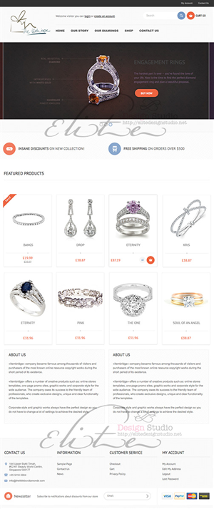Wordpress Design by Caroloh