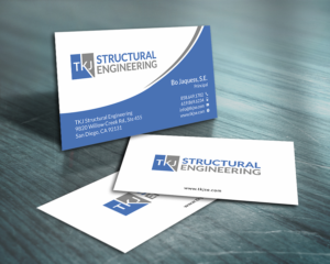 Business Card Design by SKYdesign for TKJ Structural Engineering | Design: #16497218