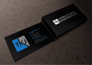 Visitenkarten-Design von Creations Box 2015 für TKJ Structural Engineering | Design: #16496145