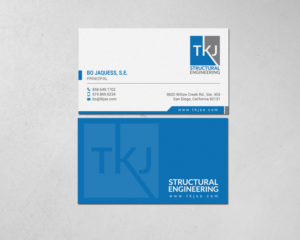 Visitenkarten-Design von chandrayaan.creative für TKJ Structural Engineering | Design: #16572302