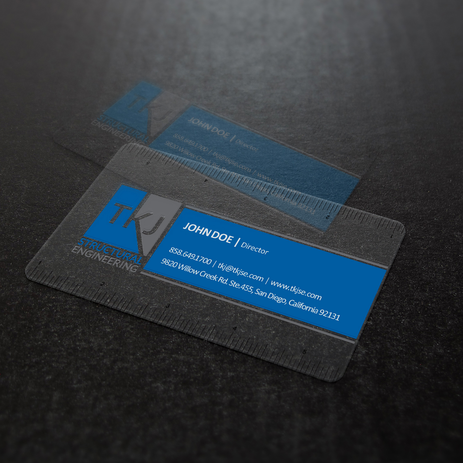 Business Card Design by Creative Jiniya for TKJ Structural Engineering | Design #16540832