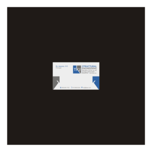 Visitenkarten-Design von vasanth6960 für TKJ Structural Engineering | Design: #16489712