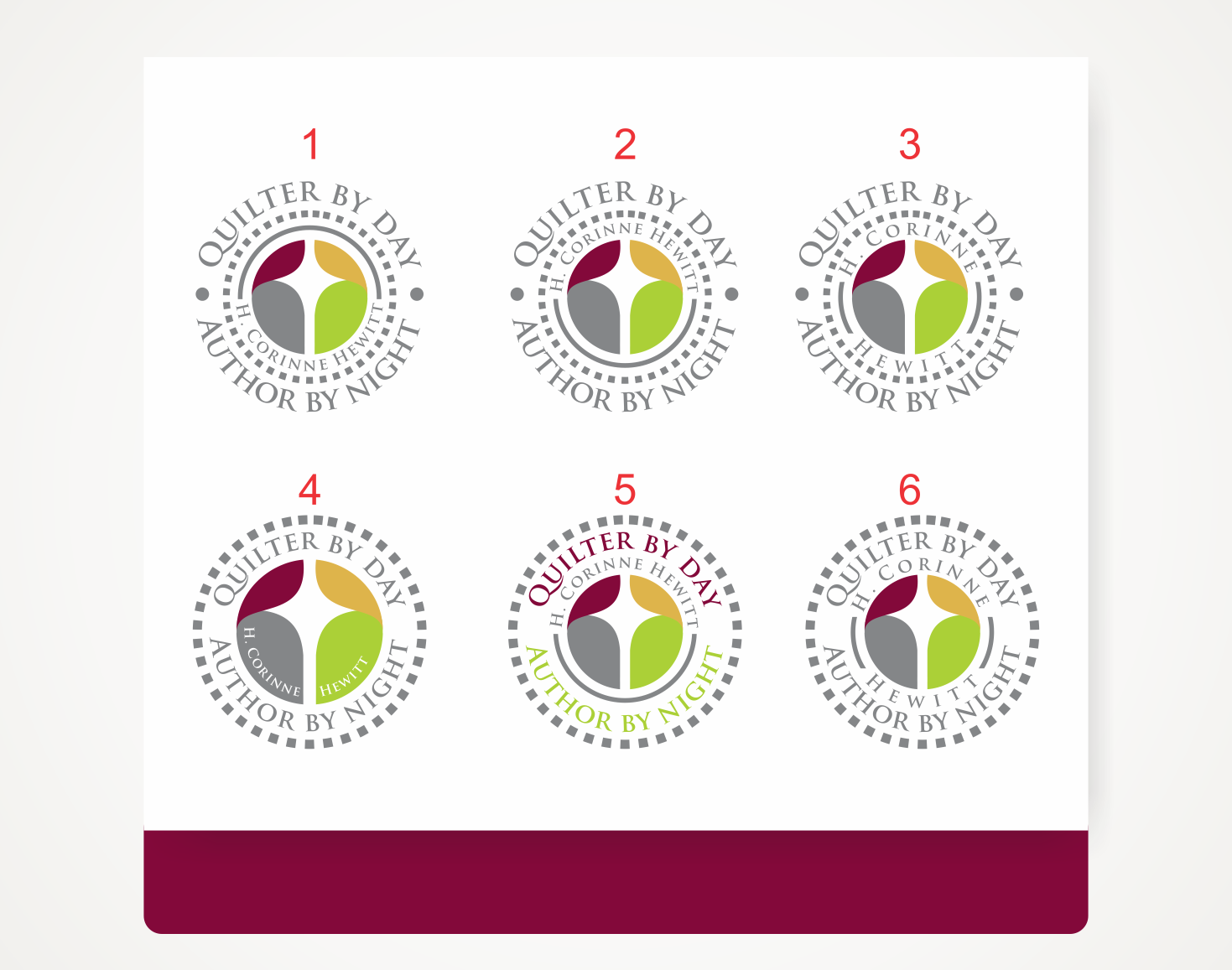 Design de Logo par Savana pour H. Corinne Hewitt Quilt Patterns & Fabrics | Design #16512656