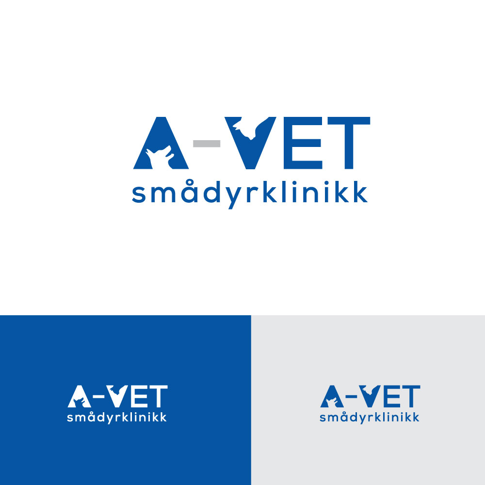 Logo Design by Sathyakumar.G for A-Vet Smådyrklinikk | Design #16506755