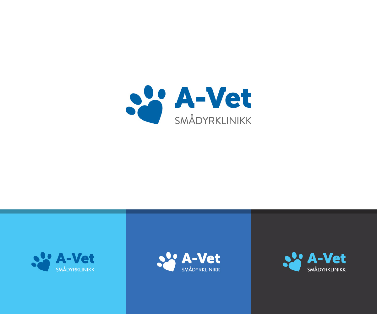 Logo Design by Greedin for A-Vet Smådyrklinikk | Design #16522232