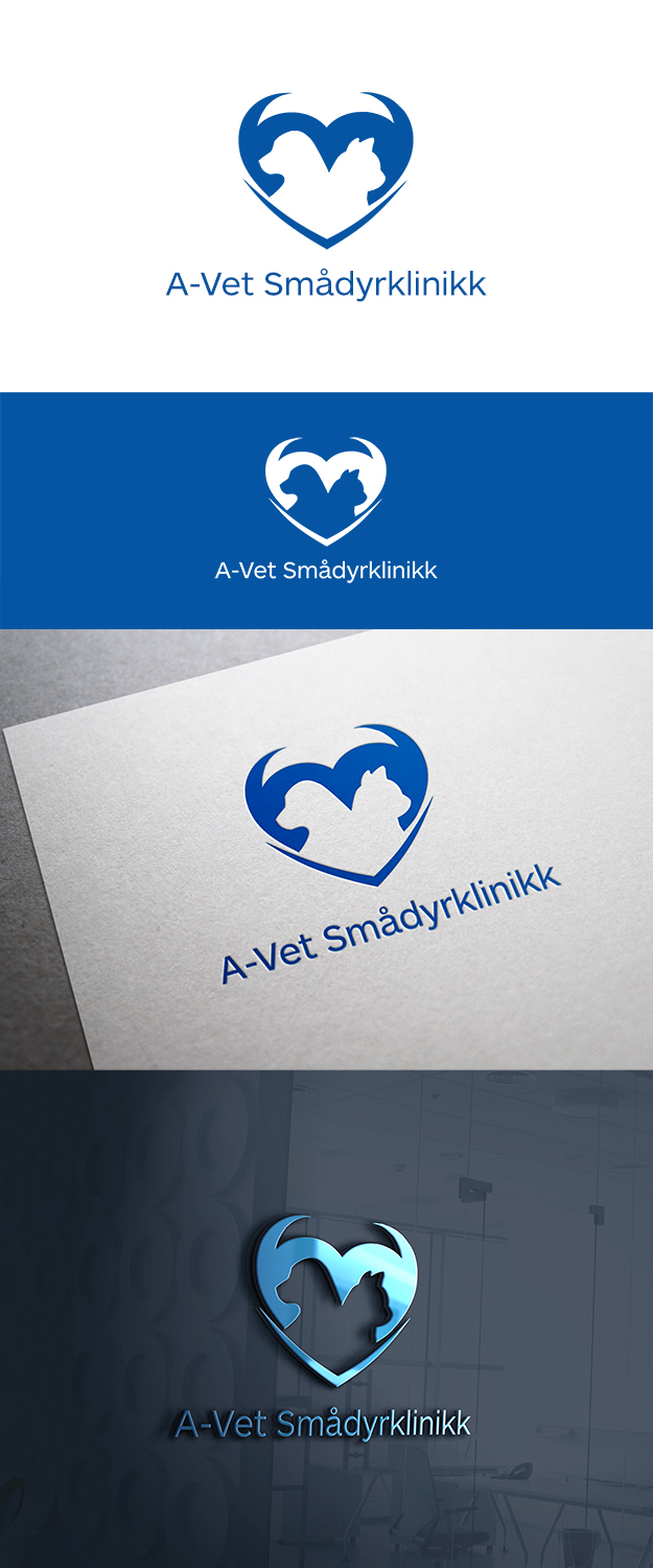 Logo Design by rivemediadesign for A-Vet Smådyrklinikk | Design #16585575