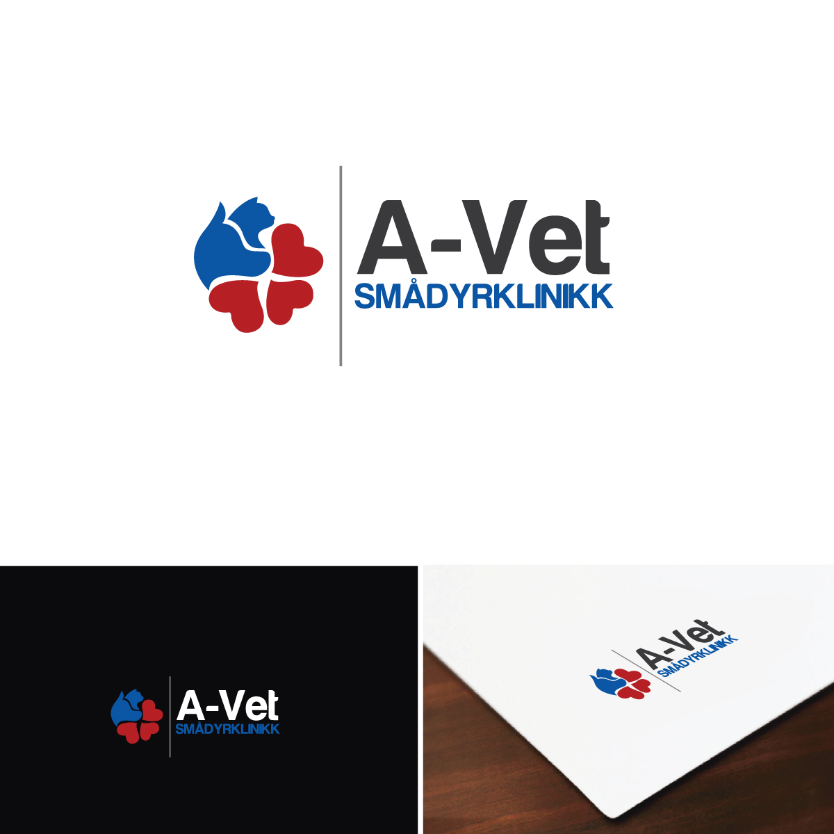 Logo Design by e-graphics for A-Vet Smådyrklinikk | Design #16493244